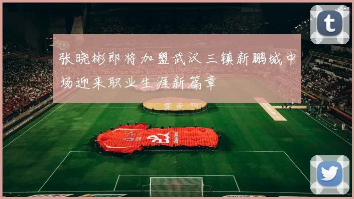 张晓彬即将加盟武汉三镇新鹏城中场迎来职业生涯新篇章